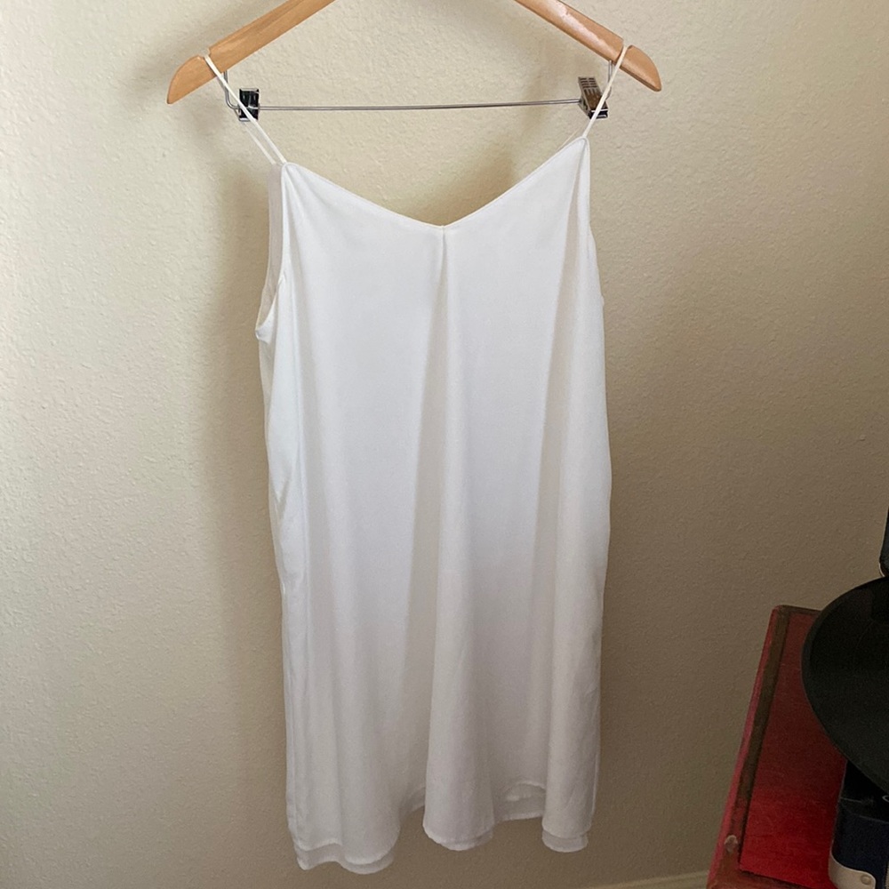 Francesca’s white tank top dress